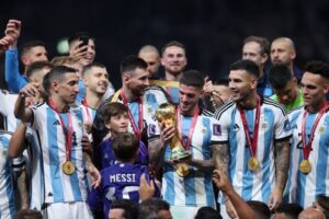 في نهائي مجنون الارجنتين تحقق النجمة الثالثة علي حساب فرنسا