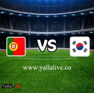 معلومات مباراة كوريا الجنوبية والبرتغال بث مباشر اليوم 2/12/2022 يلا لايف بطولة كأس العالم