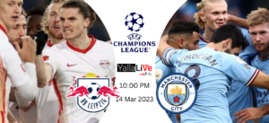 مباراة مانشستر سيتي ولايبزيج بث مباشر دوري أبطال أوروبا إياب دور الـ16