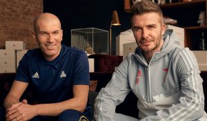 تحية الأساطير: زيدان وبيكهام يتبادلان المديح في حوار مميز