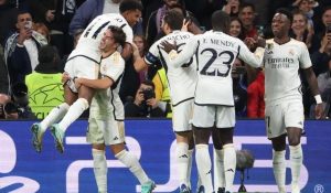 ريال مدريد يتوج بلقب الدوري الإسباني 2023-2024 بفوزه على قادش وخسارة برشلونة