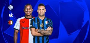 إنتر ميلان يسعى لحسم التأهل أمام فاينورد في إياب دور الـ16 من دوري الأبطال